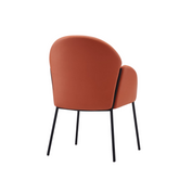 Awake 簡約風皮革會客椅餐椅